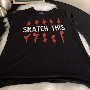 Snatch This Women’s Tee Size Large